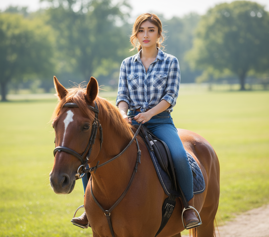 Transformed snowy mountain scene